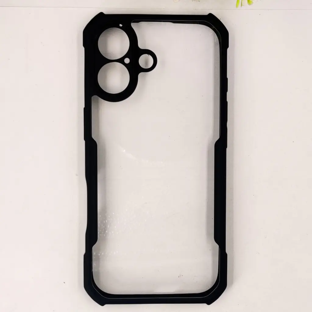 [PO10BIP17-8-2] iPhone 17 Air 3D iPaky XUNDO Back Case (Black)