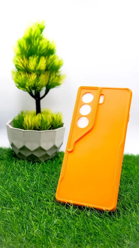 Tecno Camon 40 Pro 4G Spigen Soft Silicone Back Case (Yellow)