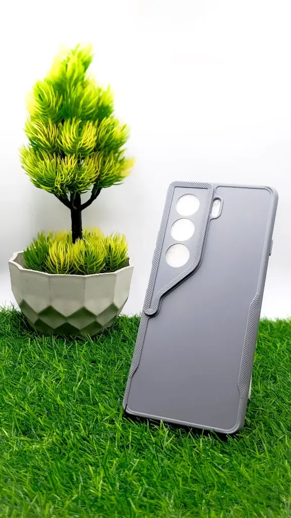 Tecno Camon 40 Pro 4G Spigen Soft Silicone Back Case (Gray)