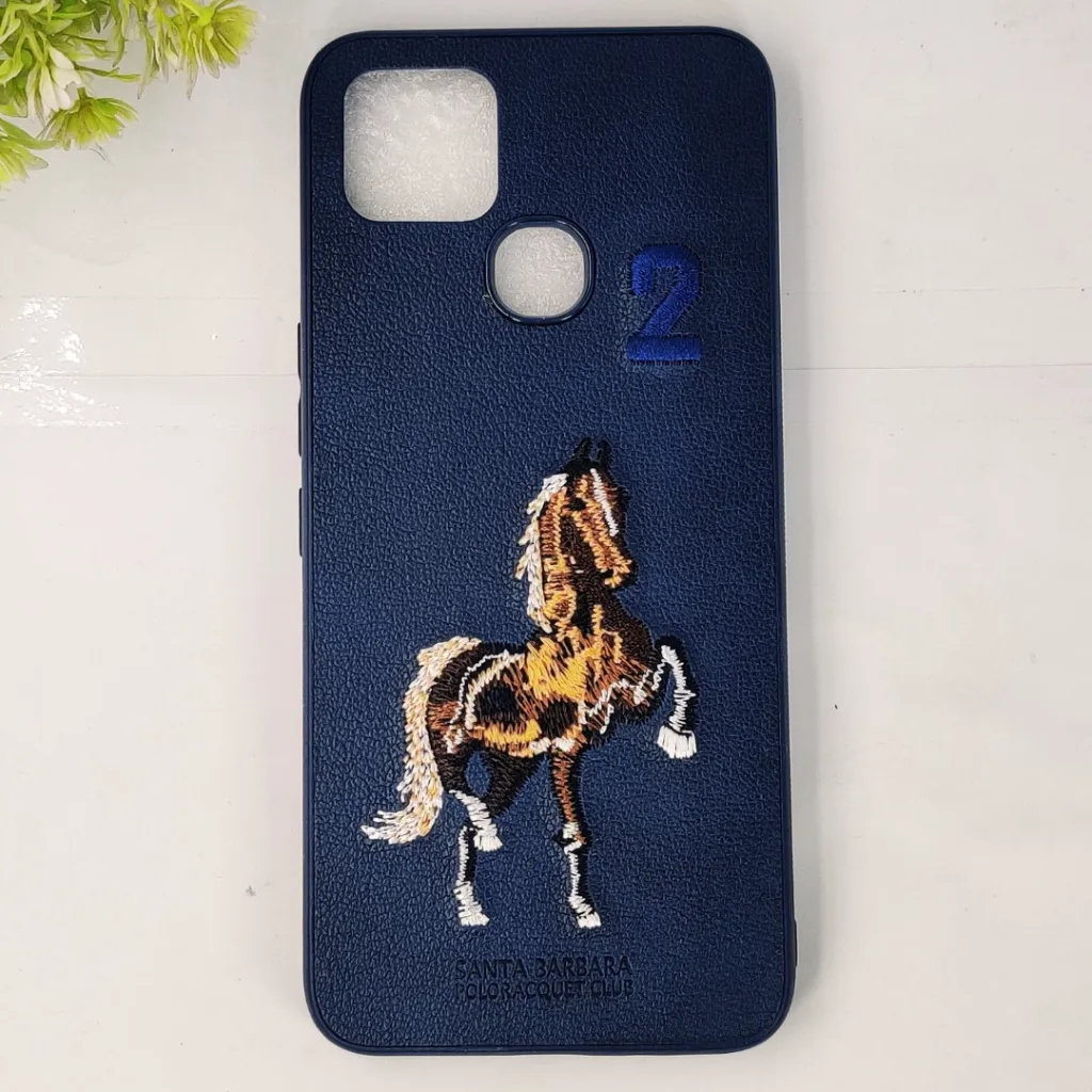 Infinix Hot 10i Santa Barbara Polo Back Case (Navy Blue)