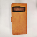 Google Pixel 7 Pro NMT Premium Luxuary Leather Book Case (Golden)