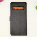Samsung Galaxy S10 5G NMT Premium Luxuary Leather Book Case (Black)