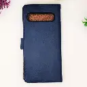Samsung Galaxy S10 5G NMT Premium Luxuary Leather Book Case (Navy Blue)