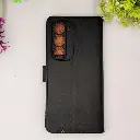 Infinix Hot 60 Pro Plus 4G NMT Premium Luxuary Leather Book Case (Black)