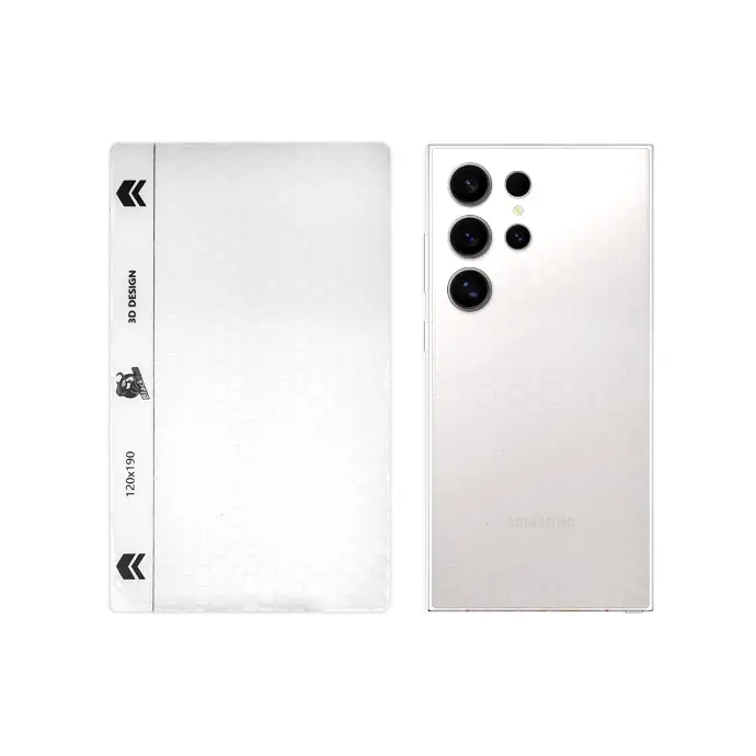 [SKIN-20-MIXS] 3D Printed Mobile Back Customize Skin Transparent Designs