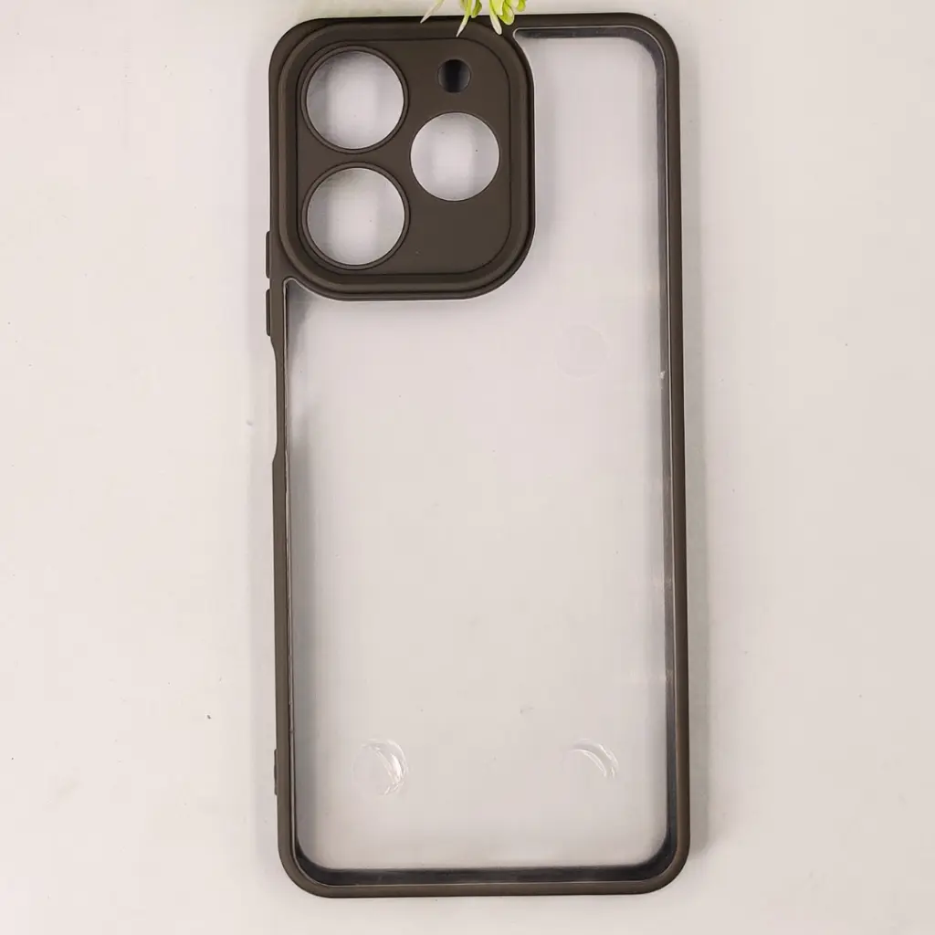 Oppo Realme Note 70 4GColor & Transparent Spigen Back Case (Titanium)