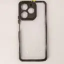 Oppo Realme Note 70 4GColor & Transparent Spigen Back Case (Titanium)