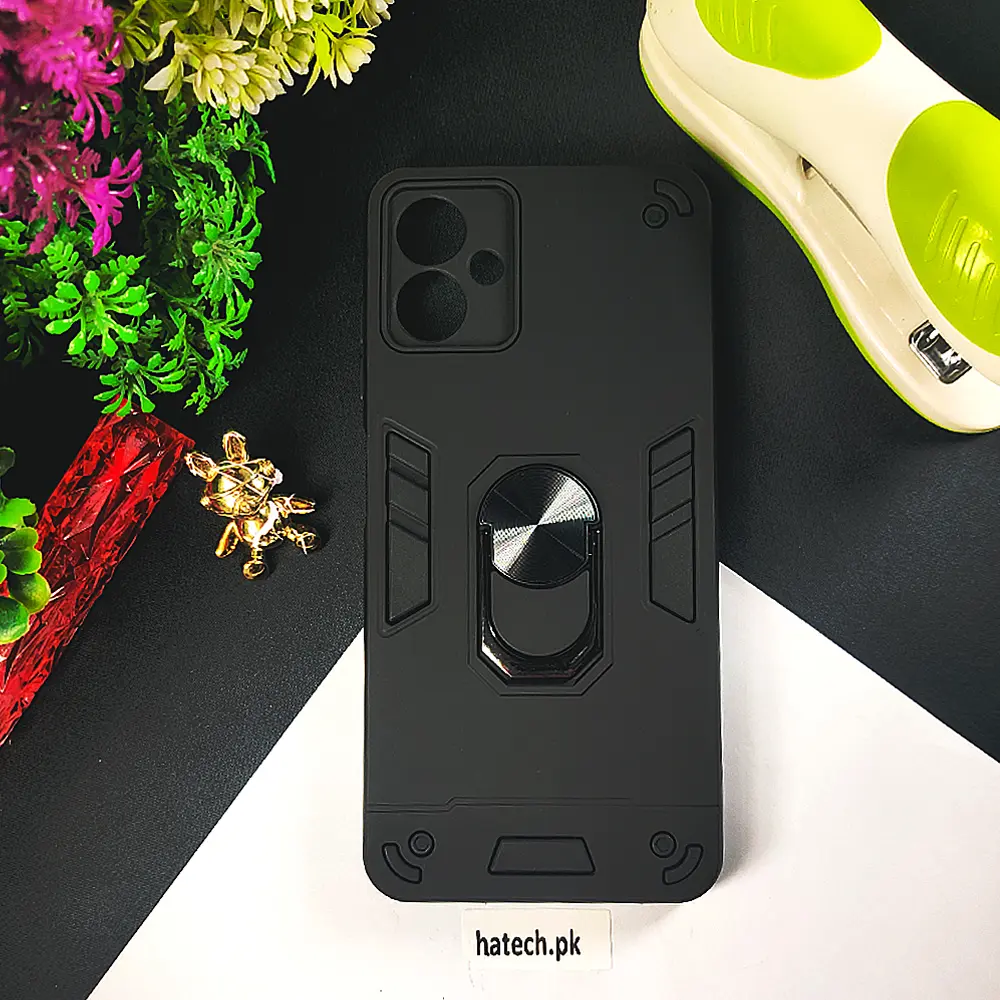 Samsung Galaxy A07 Armour Back Case (Black)