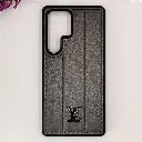 Samsung Galaxy S25 Ultra 3D Executive Brand Logo Back Case  (Gray)