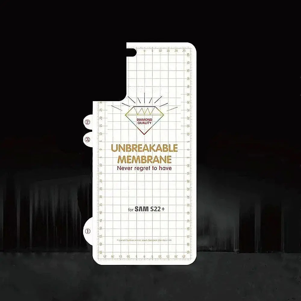 Samsung S22 Plus Only back Membrane Sheet - Complete Protection & Style 