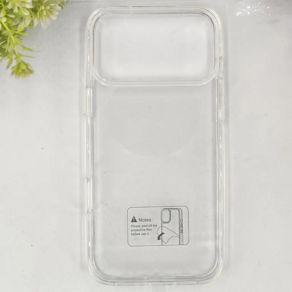 iPhone 17 Pro Max keliluo PC Clear Hard Anti Fall Transparent Back Case