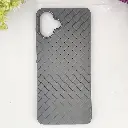 Samsung Galaxy A07 Woven With Leather Feel Soft Silicone Back Case (Natural Titanium)