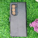 Infinix Hot 60 Pro 4G NMT Premium Luxuary Leather Book Case (Black)