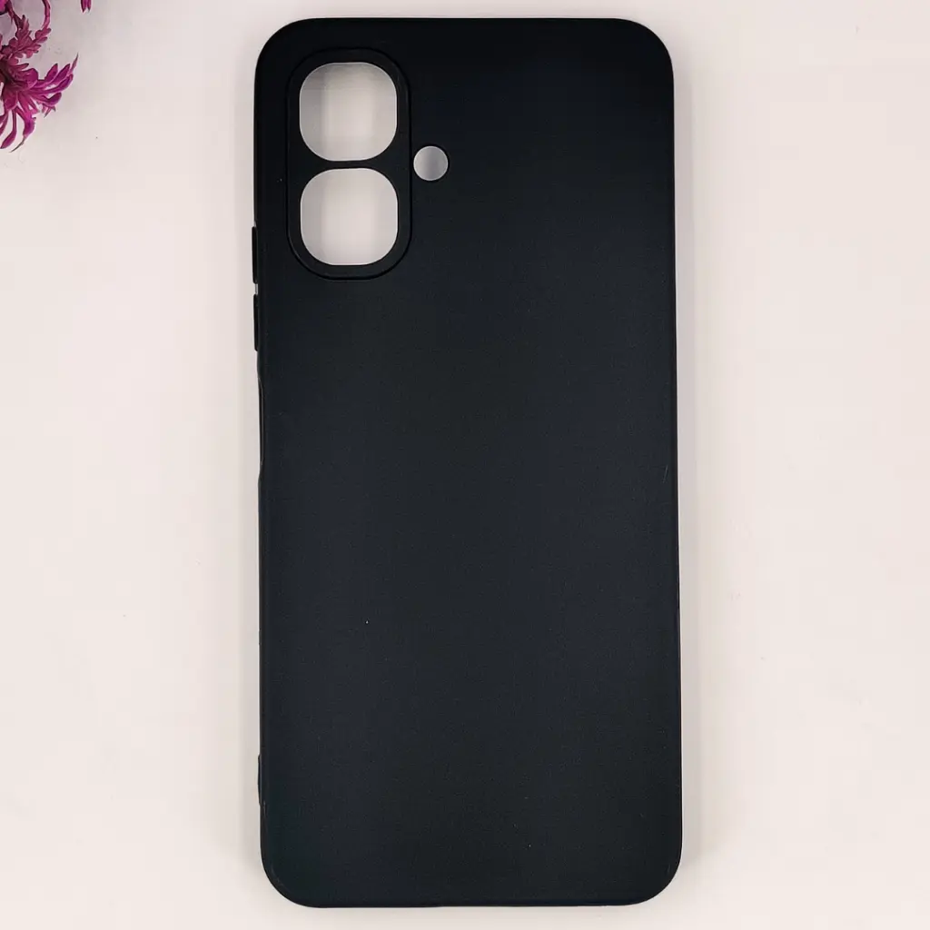 Infinix Smart 10|POP 10|Spark GO 2 Matte Soft Silicone Paper Back Case (Black)