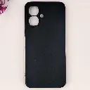 Infinix Smart 10|POP 10|Spark GO 2 Matte Soft Silicone Paper Back Case (Black)