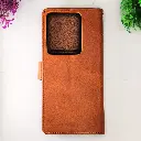 Xaiomi Redmi Note 13 Pro 4G NMT Premium Luxuary Leather Book Case (Golden)