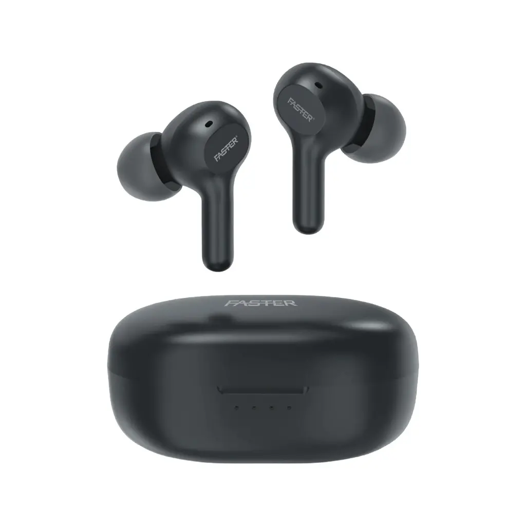 Faster FBT-S50 Wireless Bluetooth Earbuds - Premium Sound & Comfort PowerfullBase