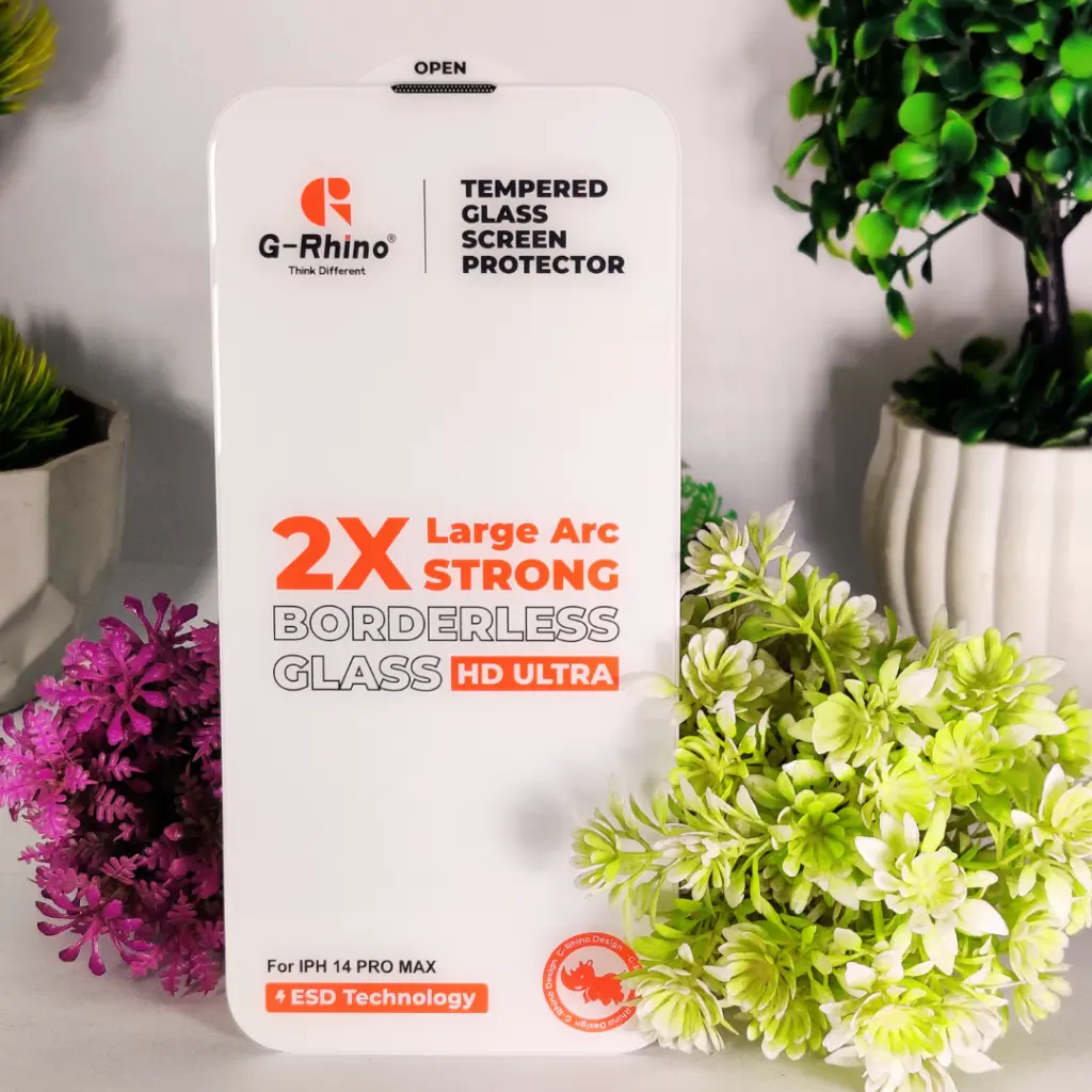 [PL4IP14PMX-6] Iphone 14 Pro Max G Rhino Borderless Glass