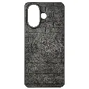 Vivo V60 Lite 4G|5G Prick Pattern Premium Leather Back Case (Natural Titanium)