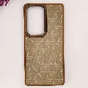 Samsung Galaxy S25 Ultra 3D Kadi Ou Official Magnetic Pittaka Texture Wireless Back Case (Desert Titanium)