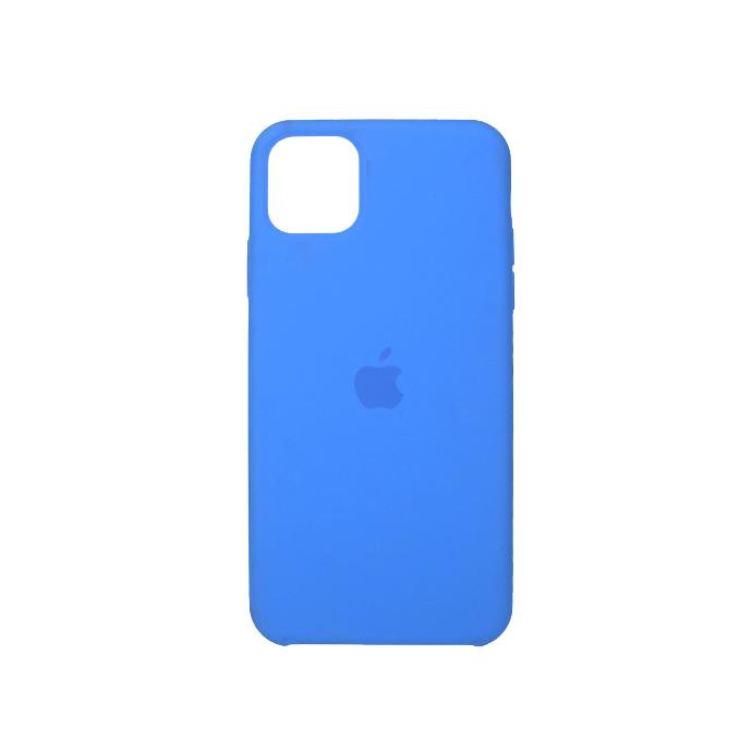 iPhone 11 Pro Max Original Official Soft Silky Back Case (Aqua Blue)