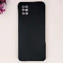 Infinix Note 8i 4G Matte Soft Silicone Paper Back Case (Black)