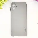 Samsung Galaxy A07 Eouro Official Soft Silky Back Case (Titanium)