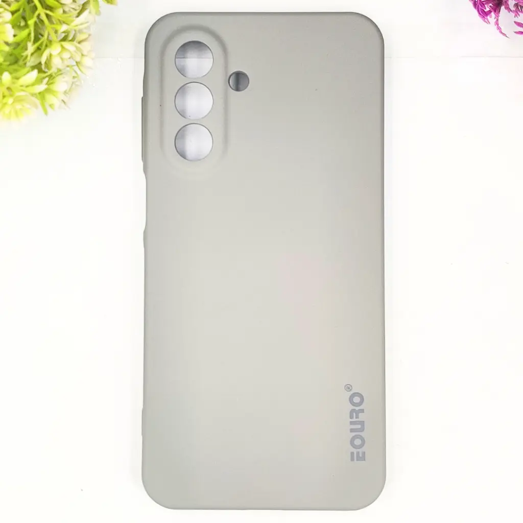 Samsung Galaxy A17 4G|5G Eouro Official Soft Silky Back Case (Titanium) 