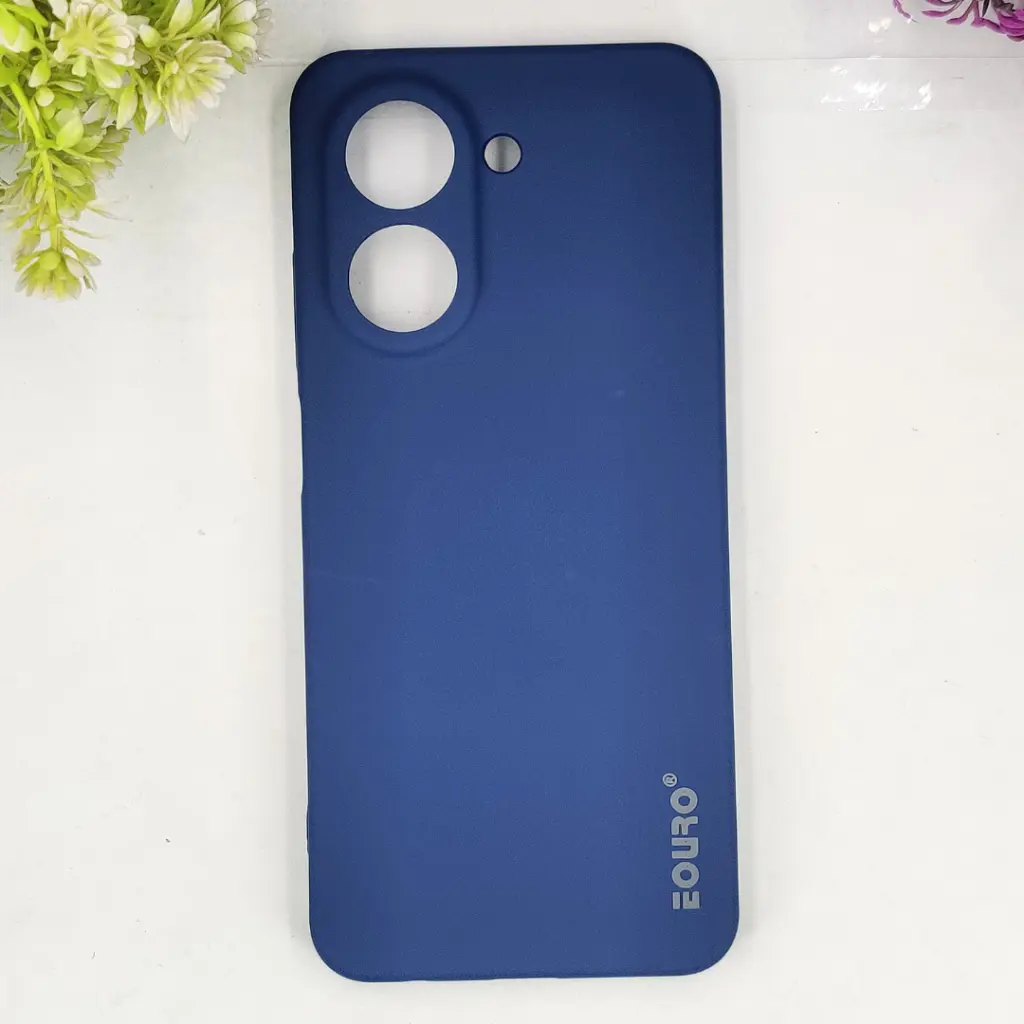 [PO23BMIA5-9-17] Xaiomi Redmi A5 4G|Poco C71 4G Eouro Official Soft Silky Back Case (Navy Blue)