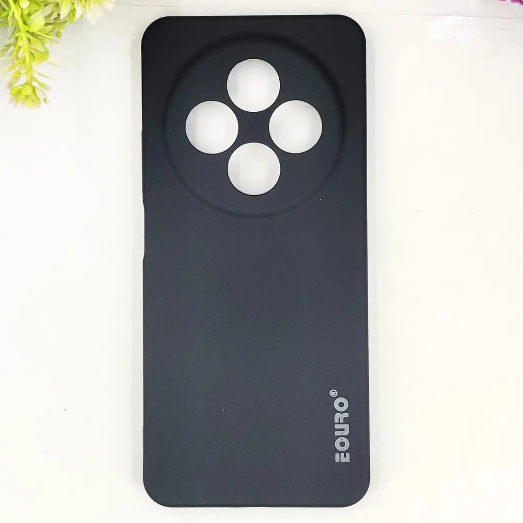 [PO23BMI14C-9-2] Xaiomi Redmi 14C|POCO C75 Eouro Official Soft Silky Back Case (Black)