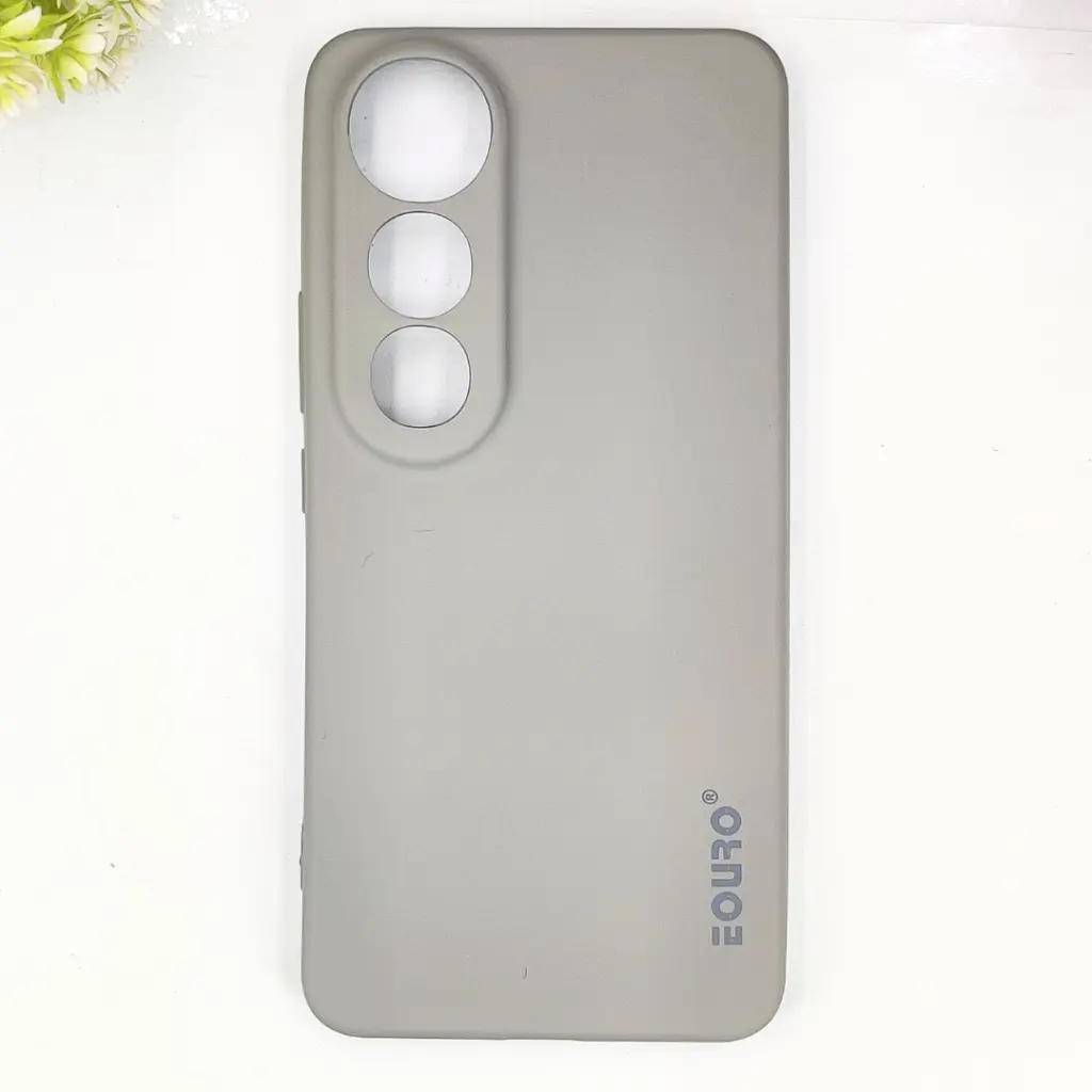 Vivo V50 Lite 4G Eouro Official Soft Silky Back Case (Titanium)