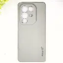 Infinix Note 50 4G|Note 50 Pro 4G Eouro Official Soft Silky Back Case (Titanium)