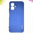 InfiniX Smart 10|POP 10|Spark GO 2 Eouro Official Soft Silky Back Case (Navy Blue)