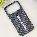 iPhone 17 Pro Max 3D Mercedes Benz Creative Light Sand Delicate Skin-Friendly Feel and Luxuary  Back Case (Black)