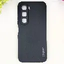 Infinix Hot 60 4G|Hot 60i 4G Eouro Official Soft Silky Back Case (Black)