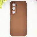 Infinix Hot 60 4G|Hot 60i 4G Eouro Official Soft Silky Back Case (Brown)