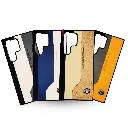 Samsung Galaxy S23 Ultra F1R Logo Dubble Tune Luxury Leather Feel Mobile Back Case   