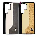 Samsung Galaxy S24 Ultra F1R Logo Dubble Tune Luxury Leather Feel Mobile Back Case