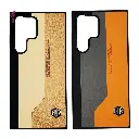 Samsung Galaxy S25 Ultra F1R Logo Dubble Tune Luxury Leather Feel Mobile Back Case   