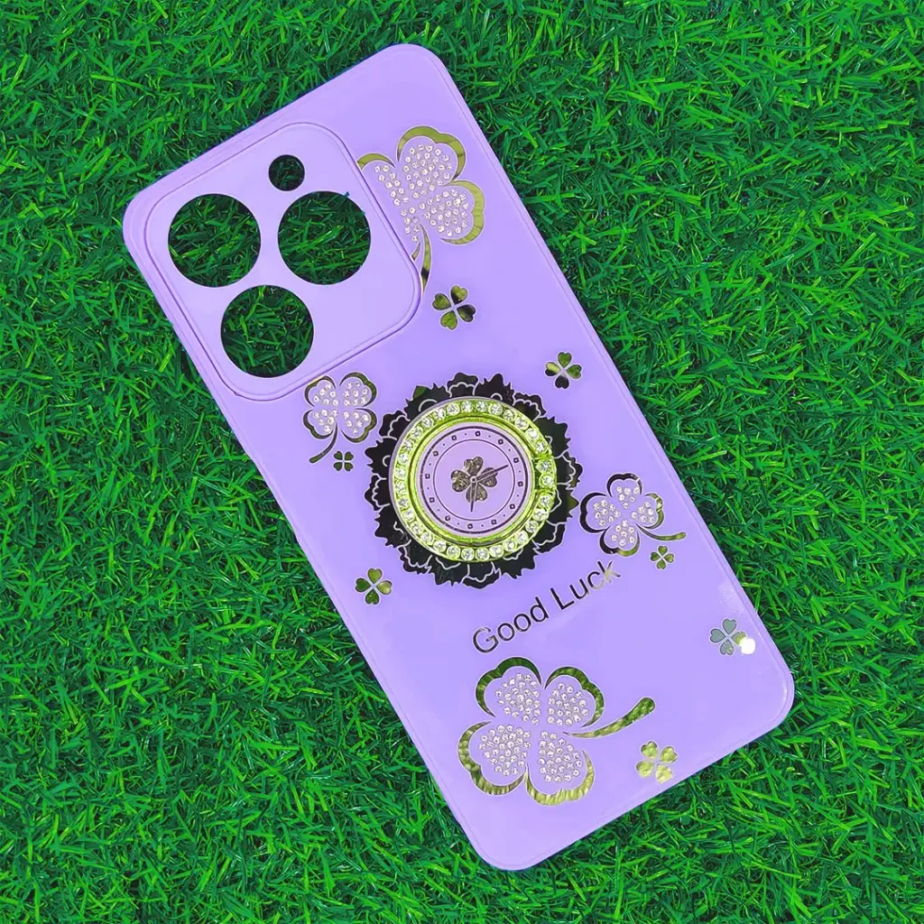 Oppo Realme C61/C63  Good Luch LV Back Case (Light Purple) (copy)