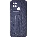 Xiaomi Redmi 10C|Poco C40 GEAR 4 Lining Texture Soft Silicone Back Case (Purple)