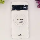 Google Pixel 6 Pro PC Acrylic Tpu|Transparent MagSafe Back Case (Crystal)