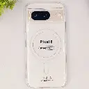 Google Pixel 8 PC Acrylic Tpu|Transparent MagSafe Back Case (Crystal)