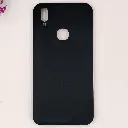 Vivo V9|Y85|V9 Pro|Y89 Matte Soft Silicone Paper Back Case (Black)