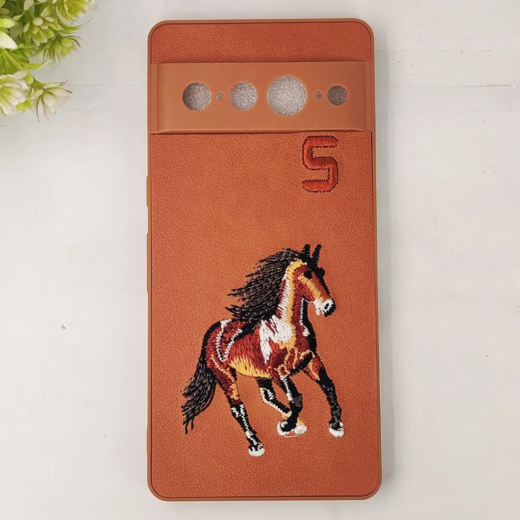 Google Pixel 7 Pro Santa Barbara Polo Raquet Back Case (Brown)