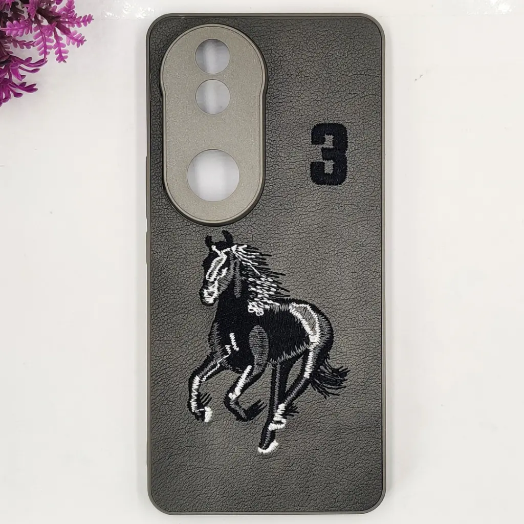 Vivo V50 5G Santa Barbara Polo Raquet Back Case (Gray)