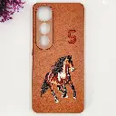 Vivo V50 Lite 4G Santa Barbara Polo Raquet Back Case (Brown)