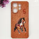 Vivo V60 5G GW Santa Barbara Polo Raquet Back Case (Brown)