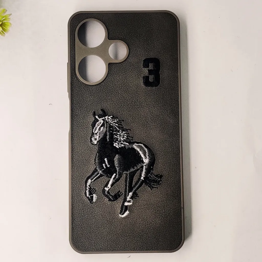 Infinix Hot 30I Santa Barbara Polo Raquet Back Case (Gray)