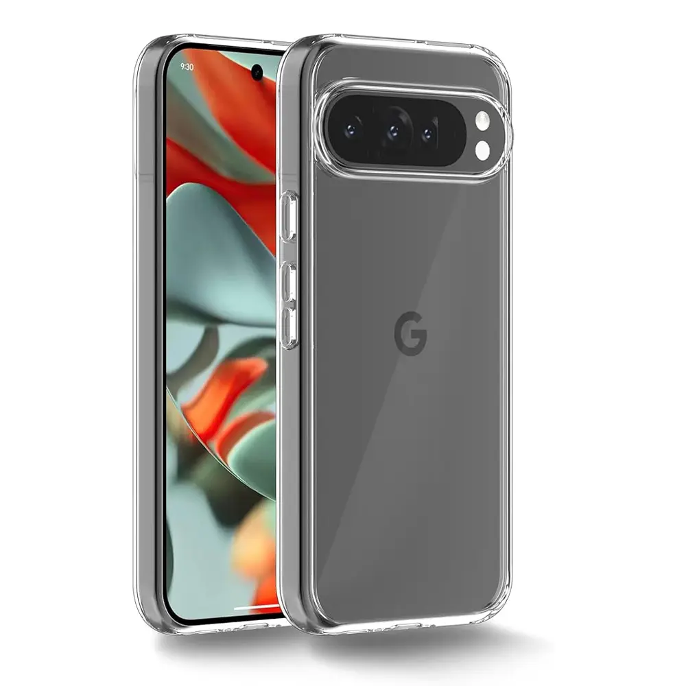 Google Pixel 9 Pro XL 1.5 MM TPU|Transparent Back Case